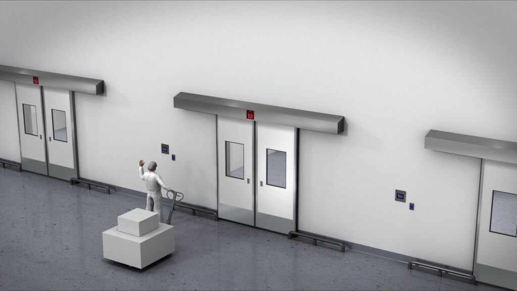 automatic clean room doors