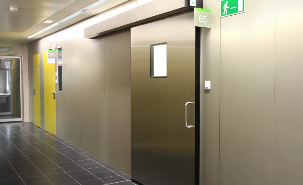 cleanroom automatic sliding door