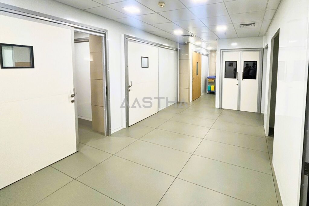 Manual Sliding Door for cleanrooms