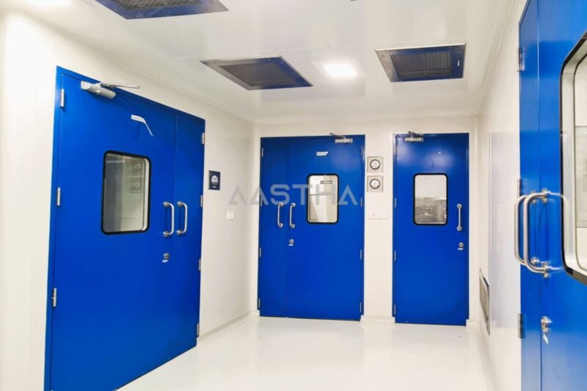 Modular Doors for cleanrooms